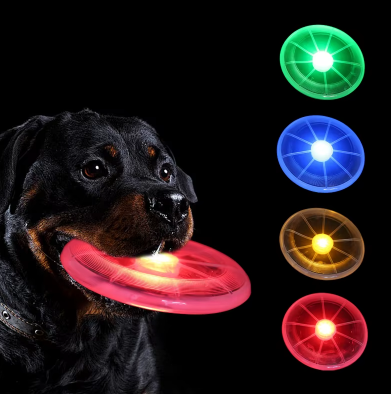 Light-Up Dog Frisbee – Play Without Limits, Even at Night